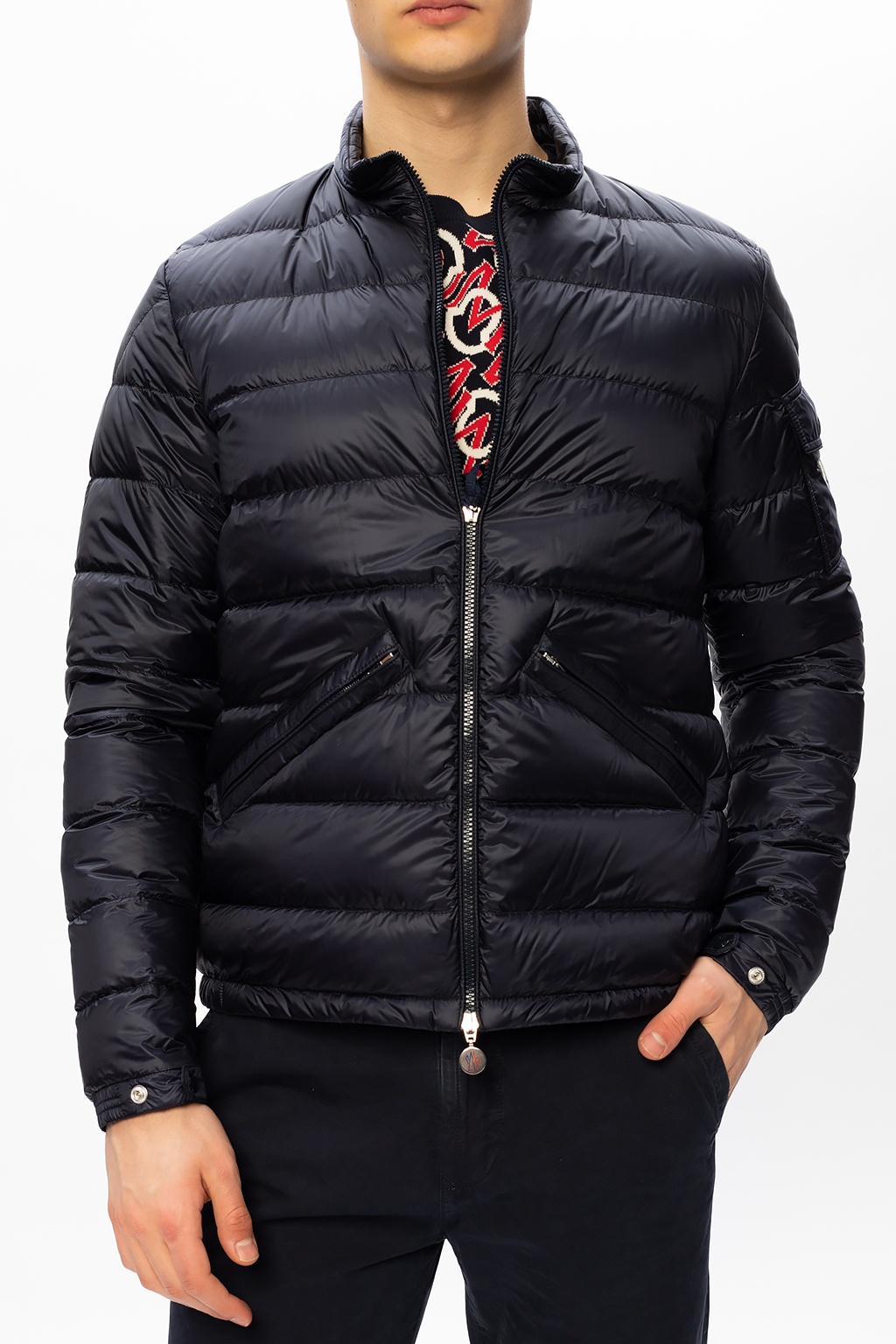 Moncler agay cheap jacket navy